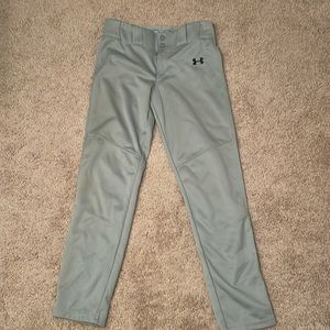 Under Armor Gray Baseball Pants